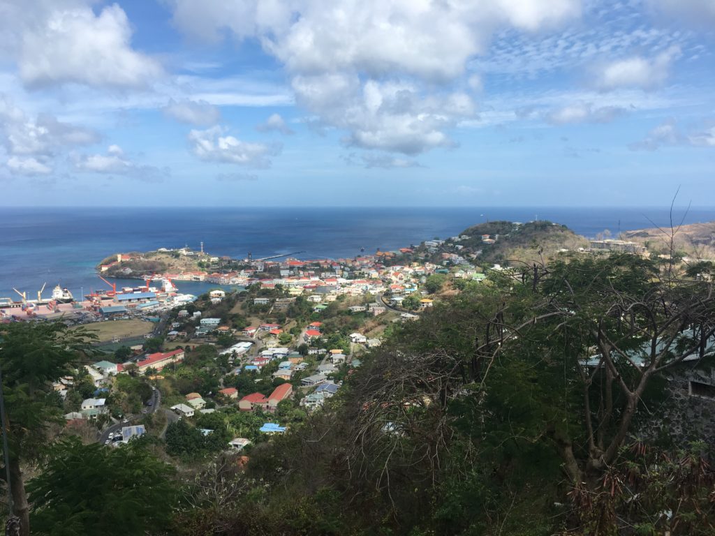 St-George's vue du Fort Frederick